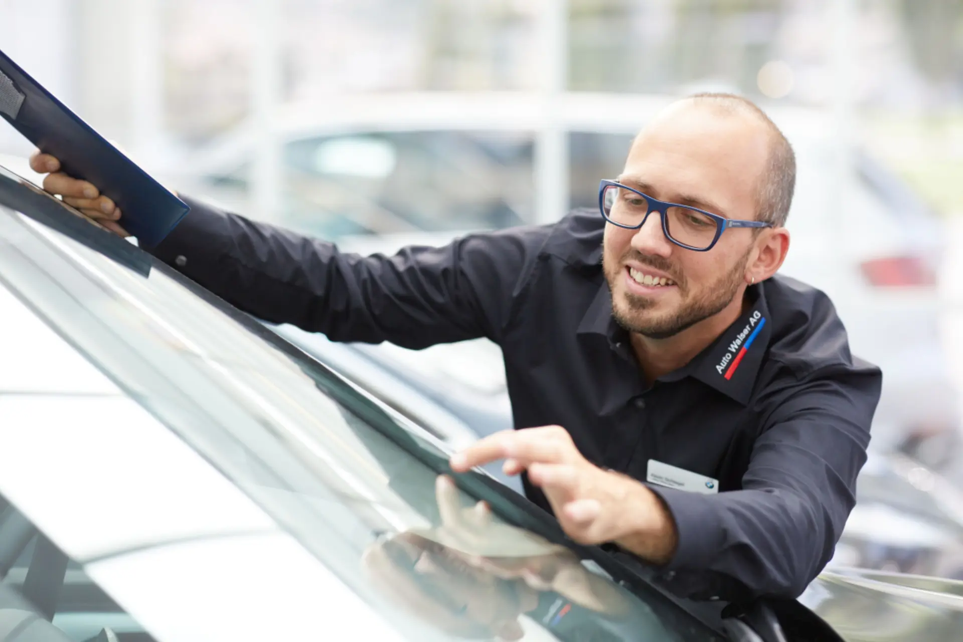 BMW in der Auto Walser Werkstatt