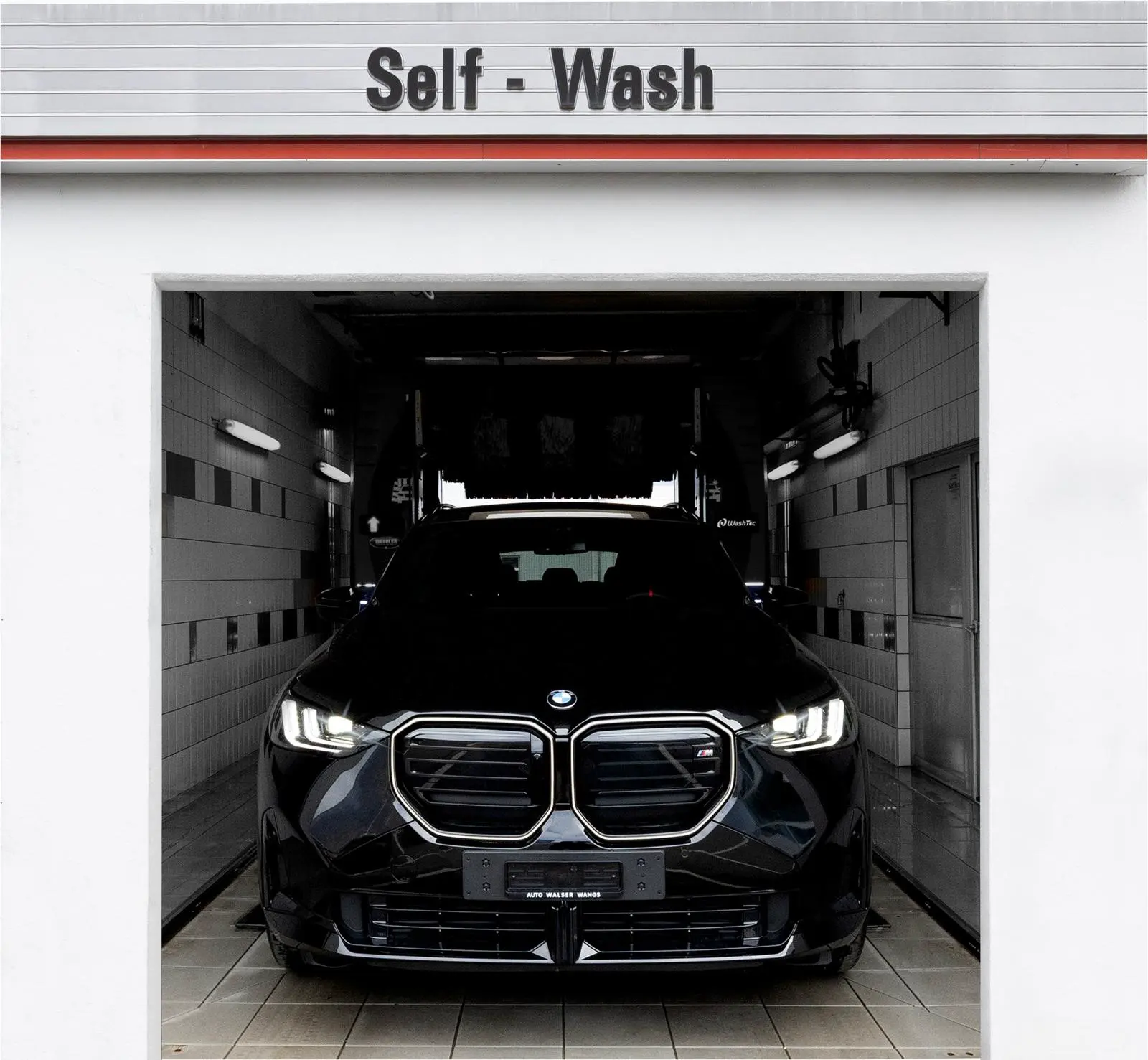 Waschanlage bei Auto Walser AG